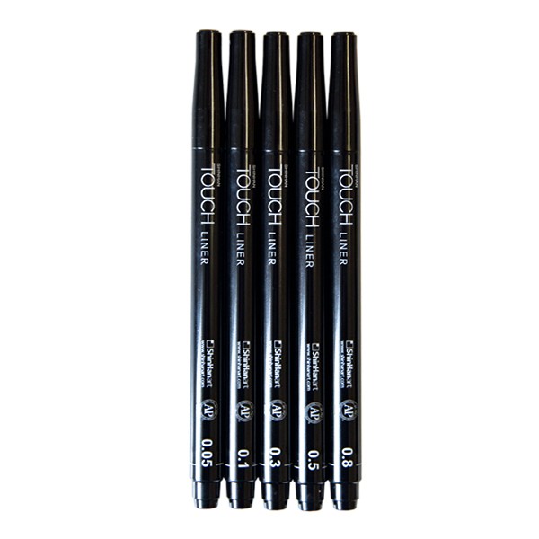 Touch "Liner 5er Complete Set" Black