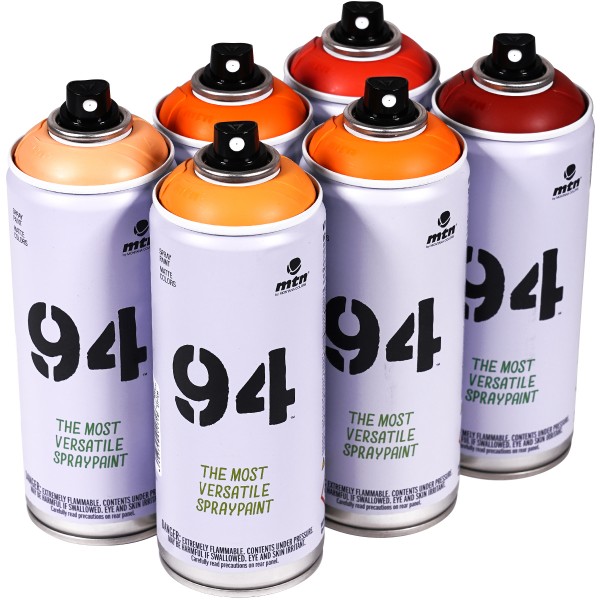 MTN 94 "Multi Color Sixpack - Warm Tones" (6x400ml)