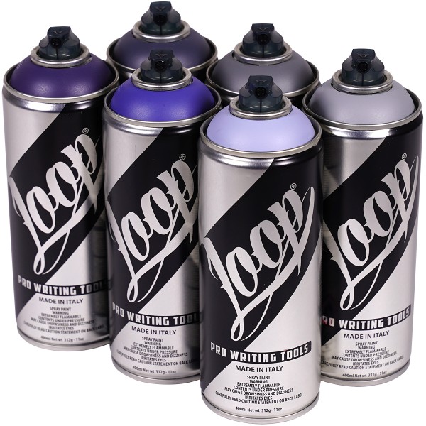 Loop "Multi Color Sixpack - Stormy Night Tones" (6x400ml)