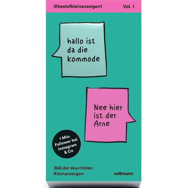 Kalender "Best of Kleinanzeigen Vol. 1"