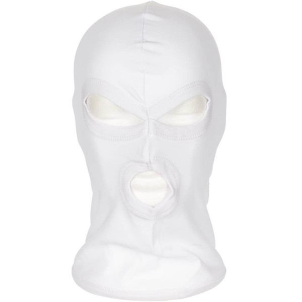 Maske "Balaclava - 3 Loch (dünn)" - White