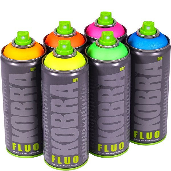 Kobra "New HP Sixpack Fluor" (6x400ml)