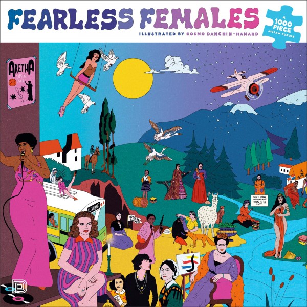 Puzzle "Fearless Females" (1000 Teile)