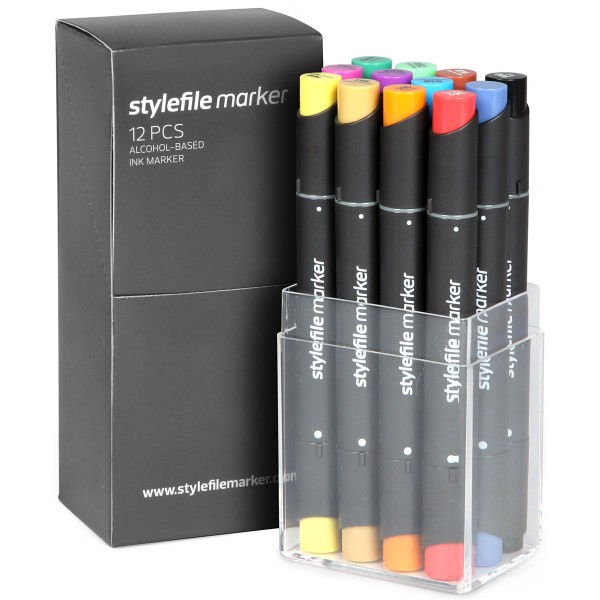 Stylefile Twin Marker "12er Set" Main A