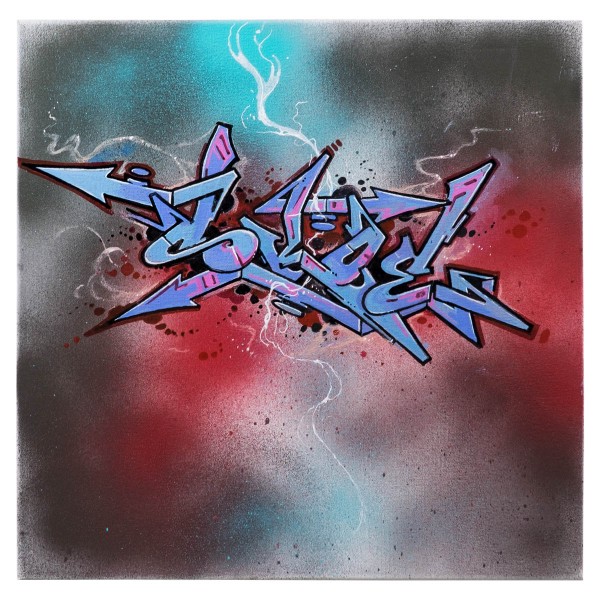 "Disco65 - Lightning SKOE (Original)" 40x40cm