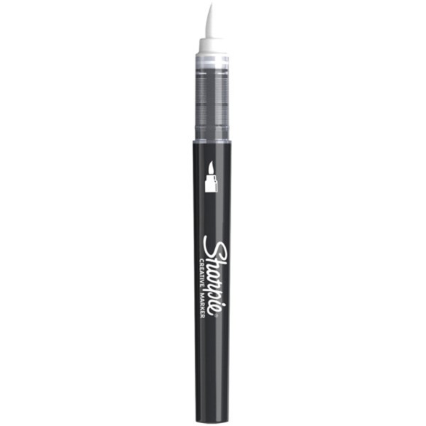 Sharpie "Acrylic" Brush Marker White