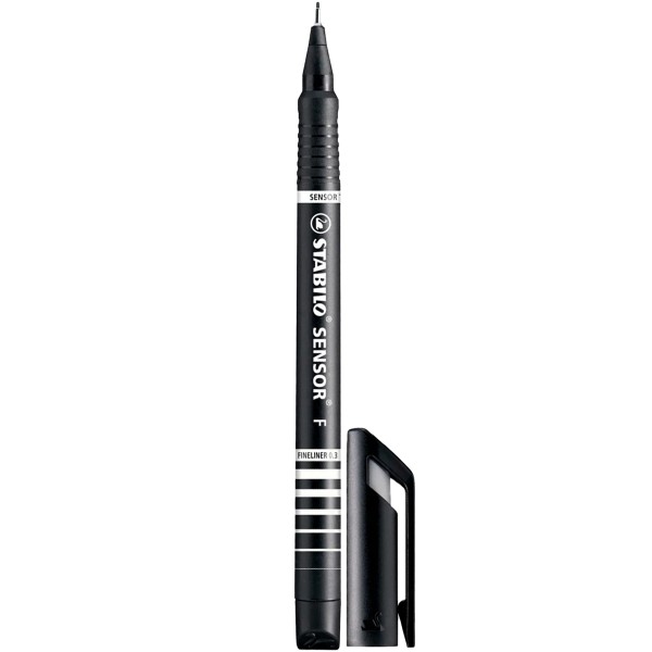 Stabilo Fineliner "Sensor F" (0,3mm) Black