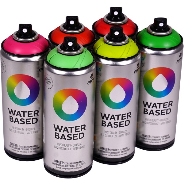 MTN Water Based "Sixpack Spring Splash Tones" (6x400ml)