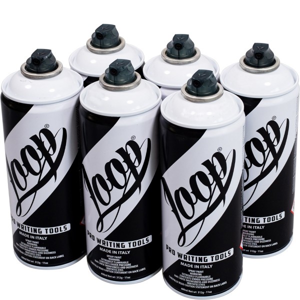 Loop "One Color Sixpack - White Gloss LP-101" (6x400ml)