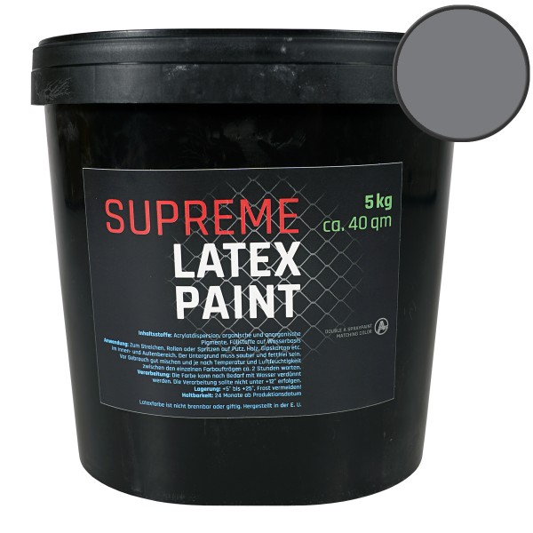 Supreme "Latex Paint" 5kg Strong Grey