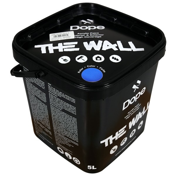 Dope Acryl Premium Wandfarbe "The Wall 5L" Blue