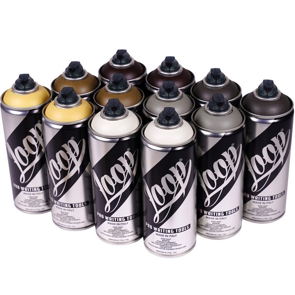 Loop "12er Paint Box - Candy Shop Tones" (12x400ml)