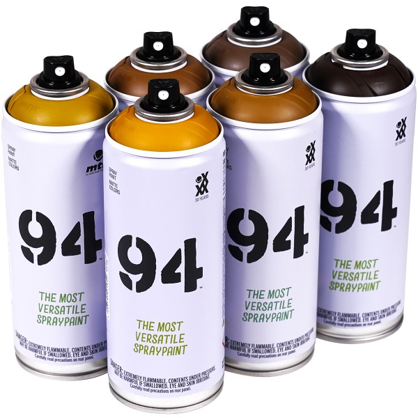 MTN 94 "Multi Color Sixpack - Army Tones" (6x400ml)