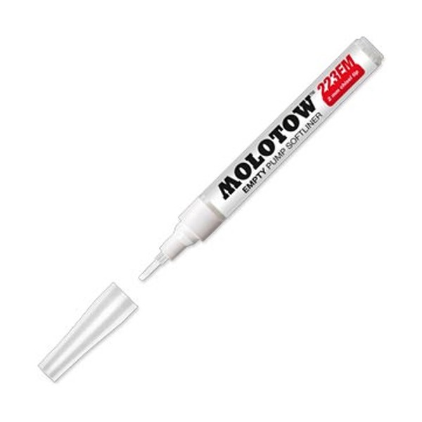 Molotow "223EM" Calligrafx Chisel Tip Empty Marker (2mm)