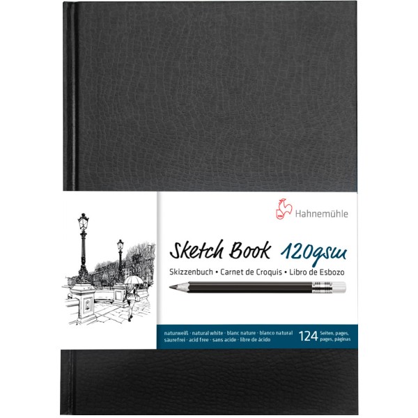 Hahnemühle "Skizzenbuch A5" Hochformat 120g/m²