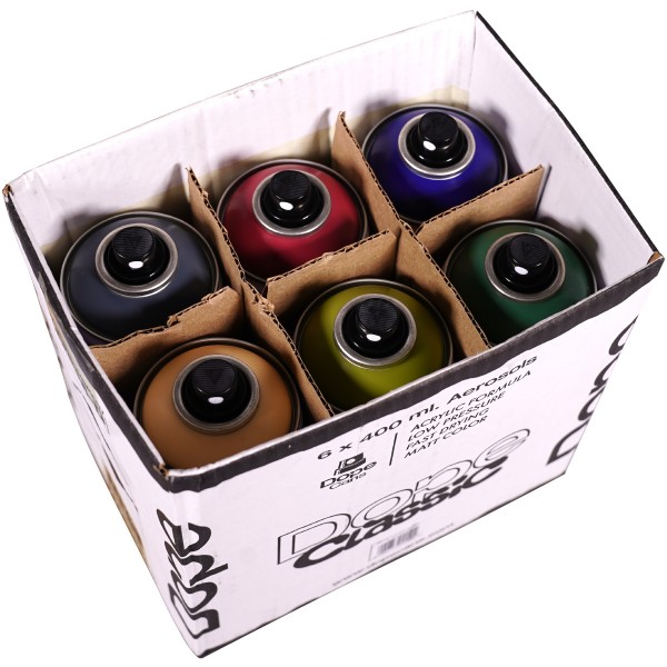Dope "Classic Paint Sixpack Random Tones" (6x400ml)
