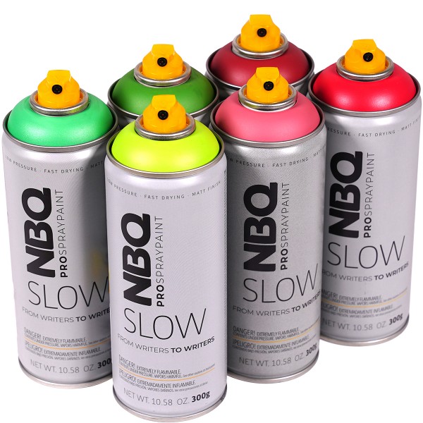 NBQ "New Slow" Sixpack Colorsplash (6x400ml)