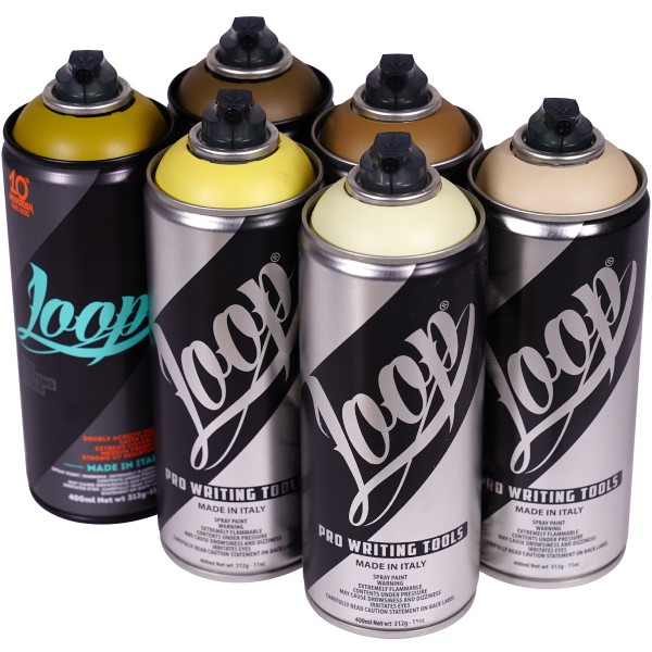 Loop "Multi Color Sixpack - Fresh Camo Tones" (6x400ml)