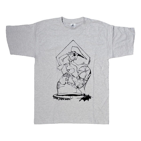 Lover T-Shirt "Dies Das" Heather Grey (Größe S)