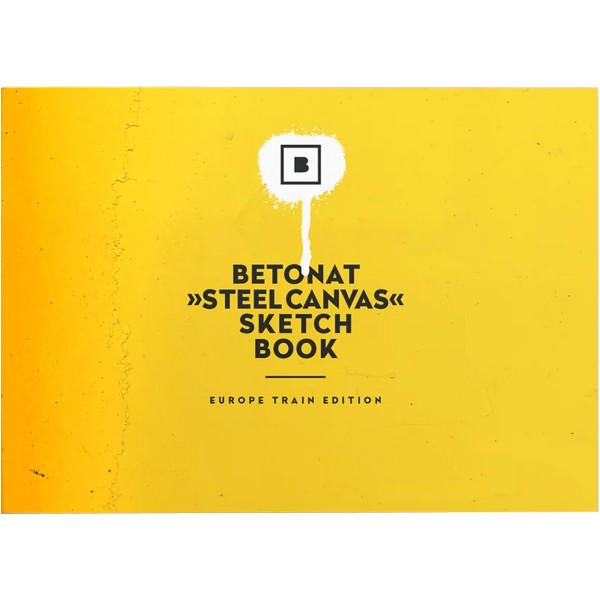 Betonat "Steel Canvas Sketchbook - Europe Train Edition" A5