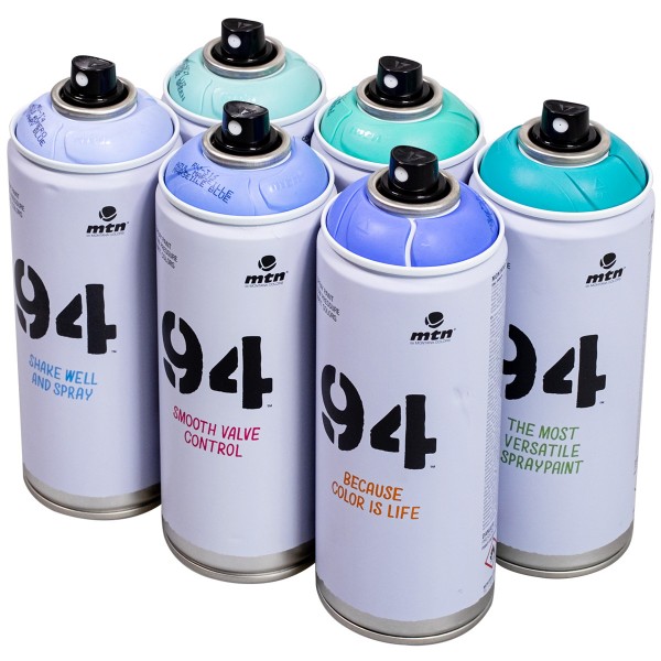 MTN 94 "Multi Color Sixpack - Shallow Tones" (6x400ml)