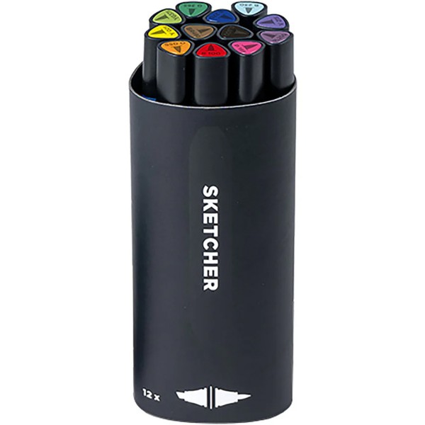Molotow "Sketcher Twin Marker 12er Set - Main Kit 1"