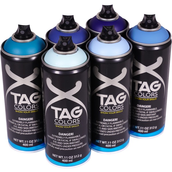 TAG Colors "Show Your Skills - Polar Sixpack" (6x400ml)