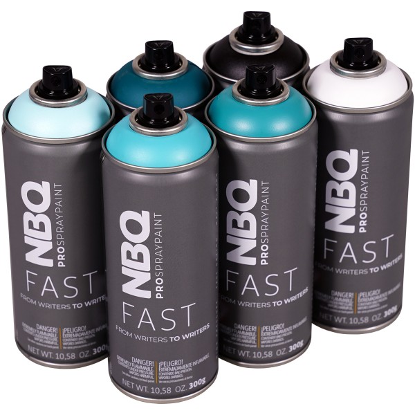 NBQ "New Fast" Sixpack Turquoise (6x400ml)
