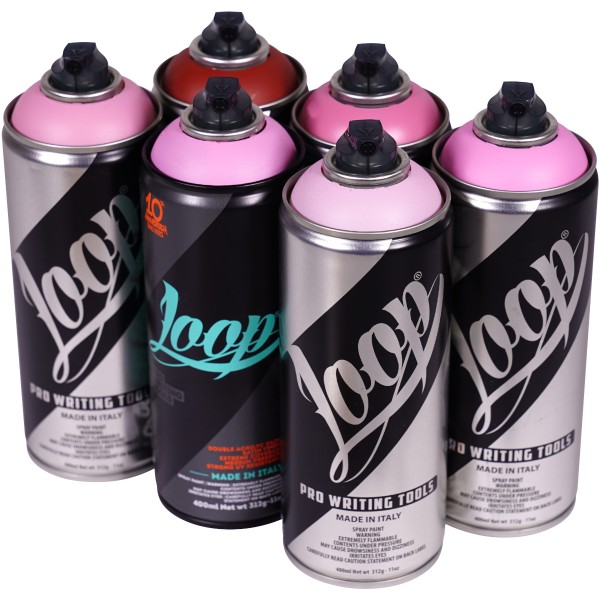Loop "Multi Color Sixpack - Dirty Girl Tones" (6x400ml)