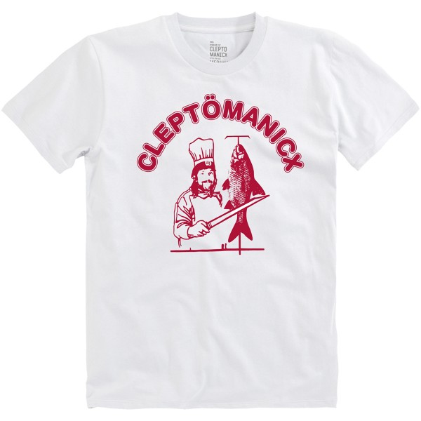 Cleptomanicx T-Shirt "Dönicx" White