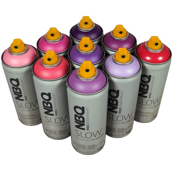 NBQ "New Slow" 9er Box Violet Tones (9x400ml)