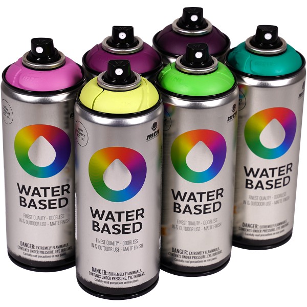 MTN Water Based "Sixpack Swiss Trip Tones" (6x400ml)
