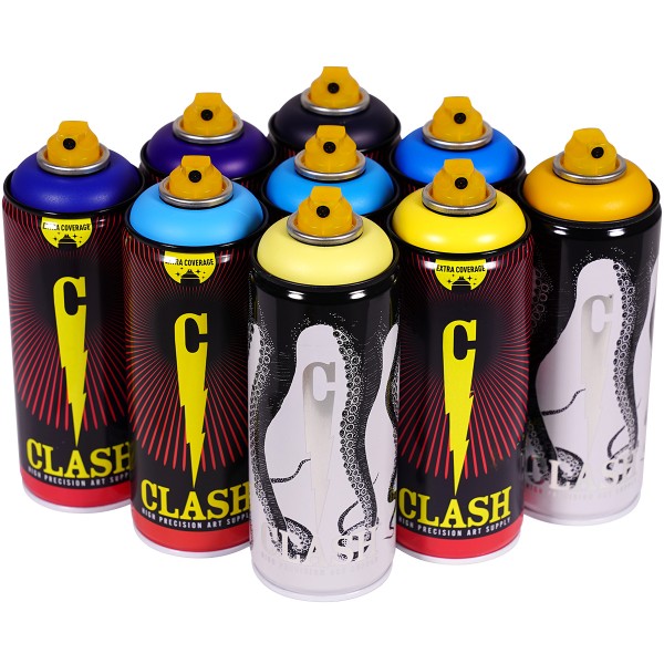 Clash "9er Paint Box Navy Pride Tones" (9x400ml)