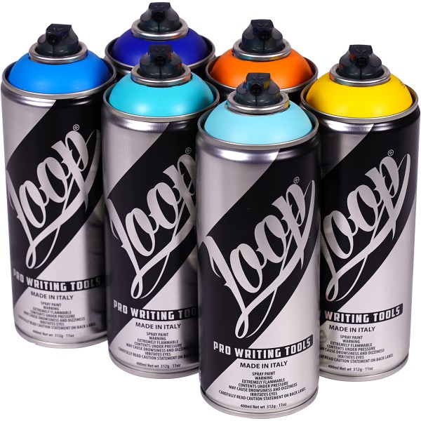 Loop "Multi Color Sixpack - Playground Tones" (6x400ml)