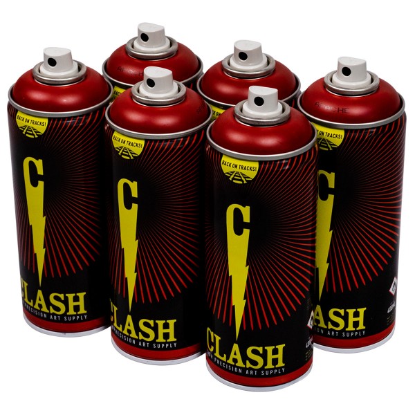 Clash "Paint One Color Sixpack Apache Red B57"(6x400ml)