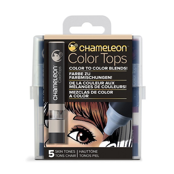 Chameleon "5 Color Tops - Skin Tones"