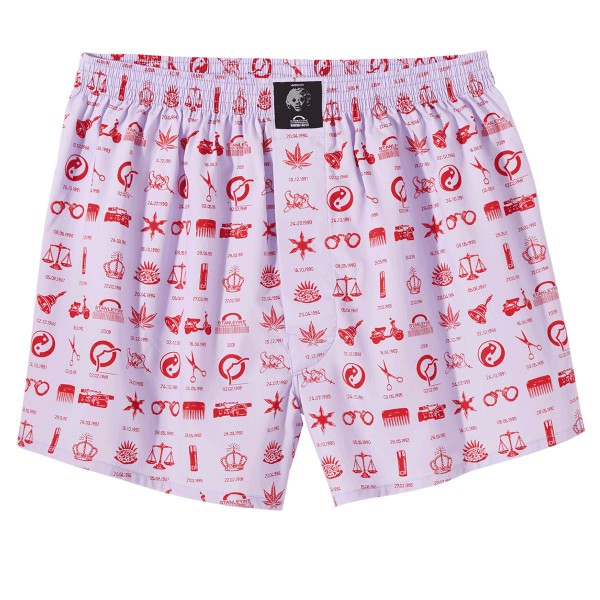 Lousy Livin Boxershorts "Stanley WE" Orchid