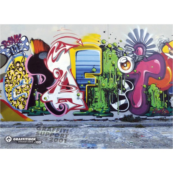Super Deal "GRAFFITI" Gbox Sticker Serie #155 (10x15cm)