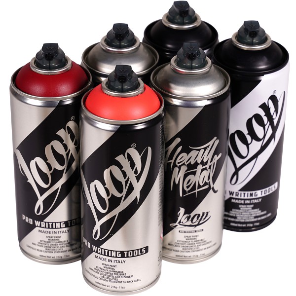 Loop Paint "Basic Bombing Box #2" (6x400ml)