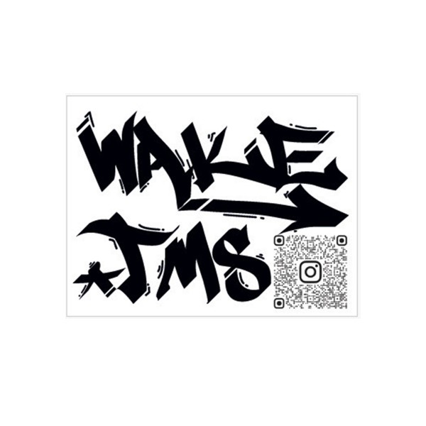 Super Deal "WAKE" Sticker (7x10cm)