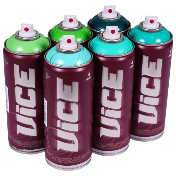 MTN "Vice" Sixpack Sea Plant Tones (6x400ml)