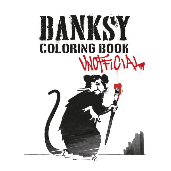 Coloring Book "Banksy" - Ausmalbuch
