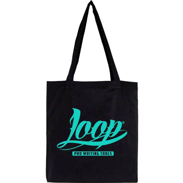 Loop "Shopbag" Black/Turquoise