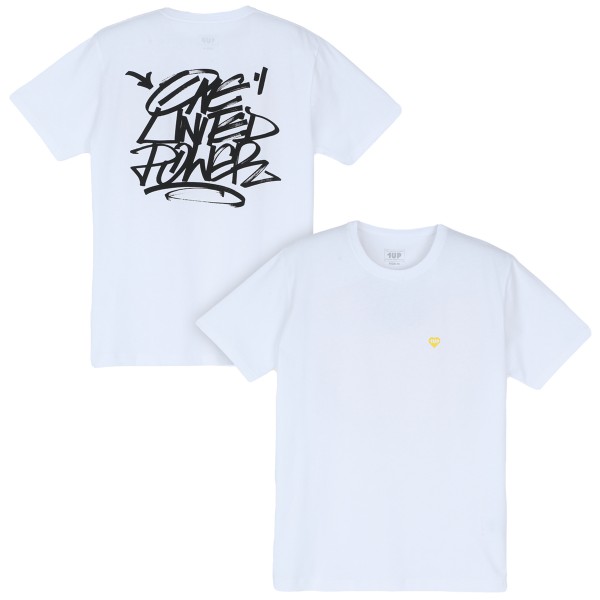 1UP T-Shirt "One Love" White