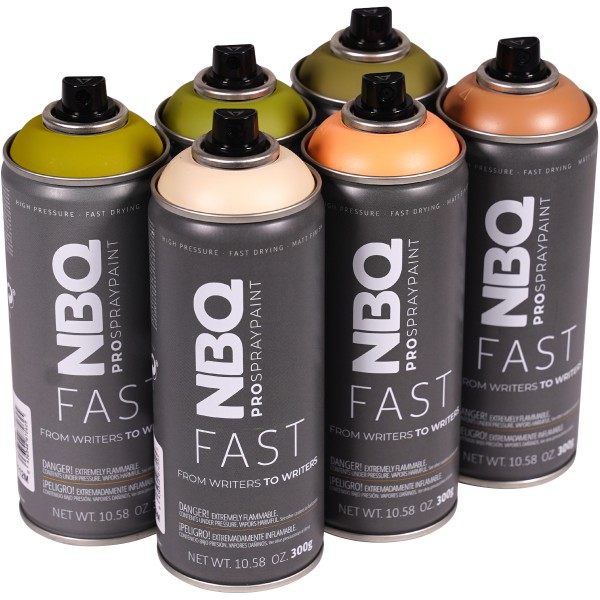 NBQ "New Fast" Sixpack Parabellum Tones (6x400ml)