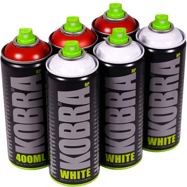 Kobra "New HP Sixpack White + TNT 260" (6x400ml)