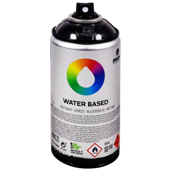 MTN Water Based "Paint - Transparent Black" (300ml)