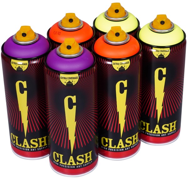 Clash "Fluor Sixpack #5" (6x400ml)