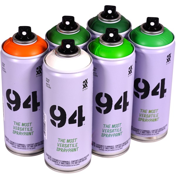 MTN 94 "Multi Color Sixpack - Orange Bud Tones" (6x400ml)