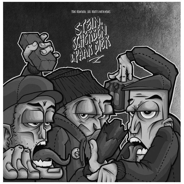 LP "Stein, Scherben & Paar Bier" - Franz Branntwein, Chris Brauer & Martin Meiwes